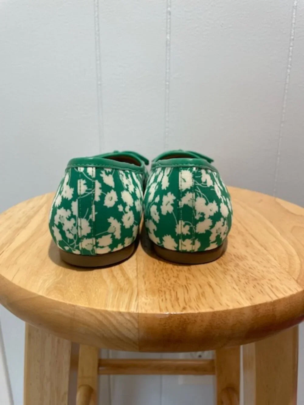 Talbot Green Flowered Blair Ballet Flat - 8.5m